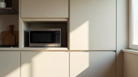 Czy mikrofalówka może stać w szafce