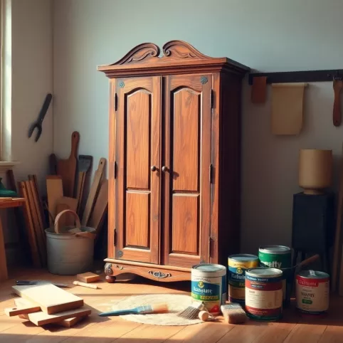 Jak Odnowić Starą Szafę Drewnianą