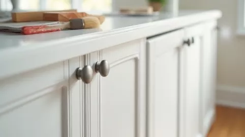 Jak pomalować szafki kuchenne z okleiny