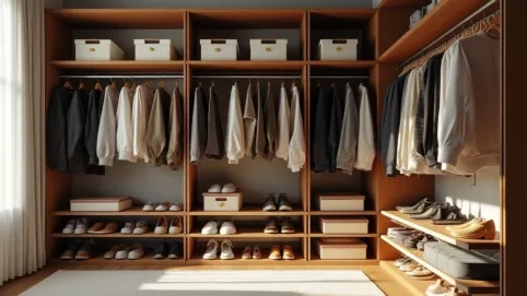 Jak ułożyć rzeczy w szafie