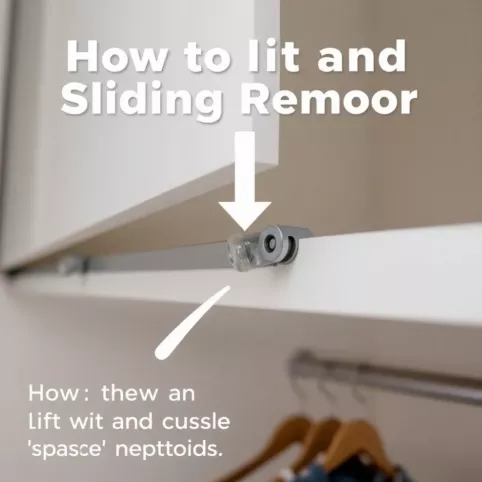 Jak zdemontować drzwi przesuwne w szafie