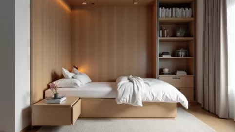 Jak zrobić łóżko w szafie