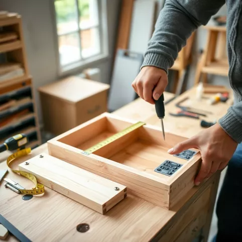 Jak zrobić szafkę z szufladami