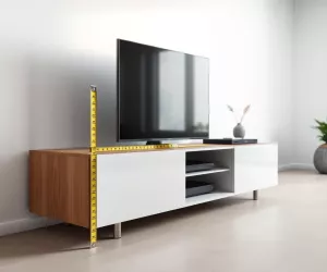 Jaka głębokość szafki RTV