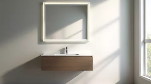 Na jakiej wysokości powiesić szafkę nad umywalką