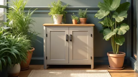 Solidna szafka na balkon