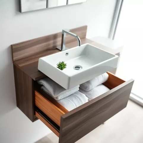 Szafka że zlewem do łazienki